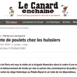 Quand la brigade financière frappe à la porte… des huissiers